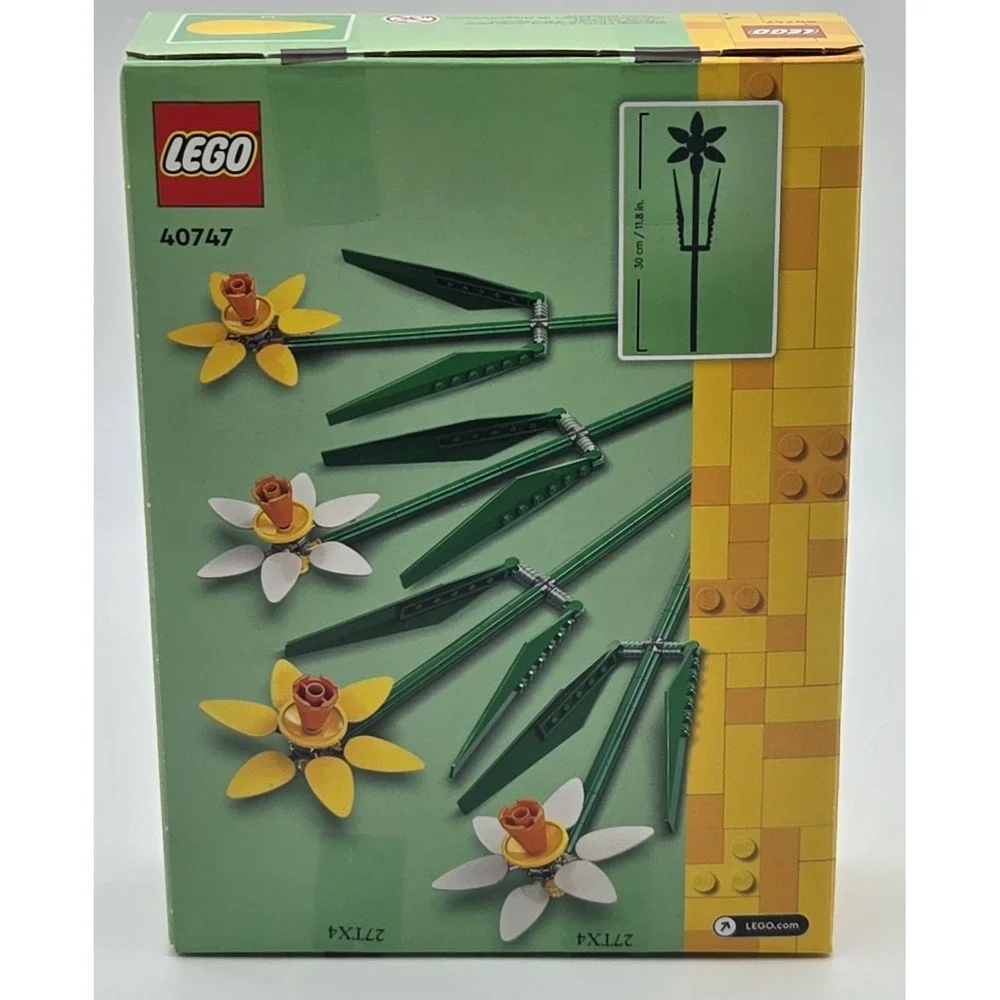 Lego 40747 Daffodils Botanical Collection Flower‎ Building Set New Sealed